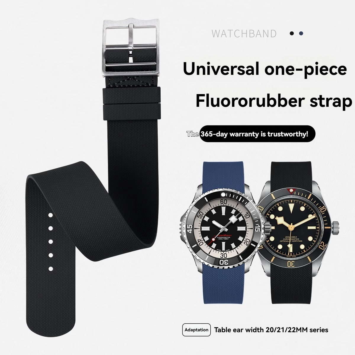 Nylon Nato Strap - Универсальный ремешок 20 мм 21 мм