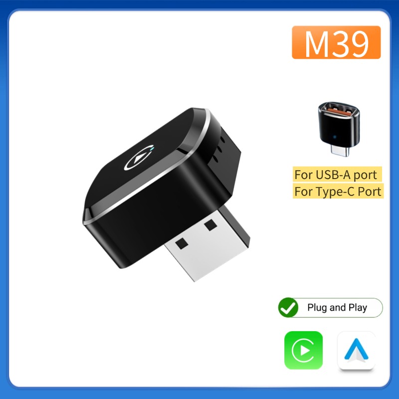 Smartwatch Universal - Беспроводной адаптер CarPlay Android Auto USB
