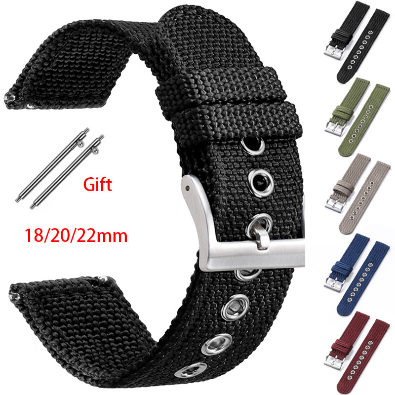 Nylon Nato Strap - Ремешок нейлоновый для наручных часов, мягкий