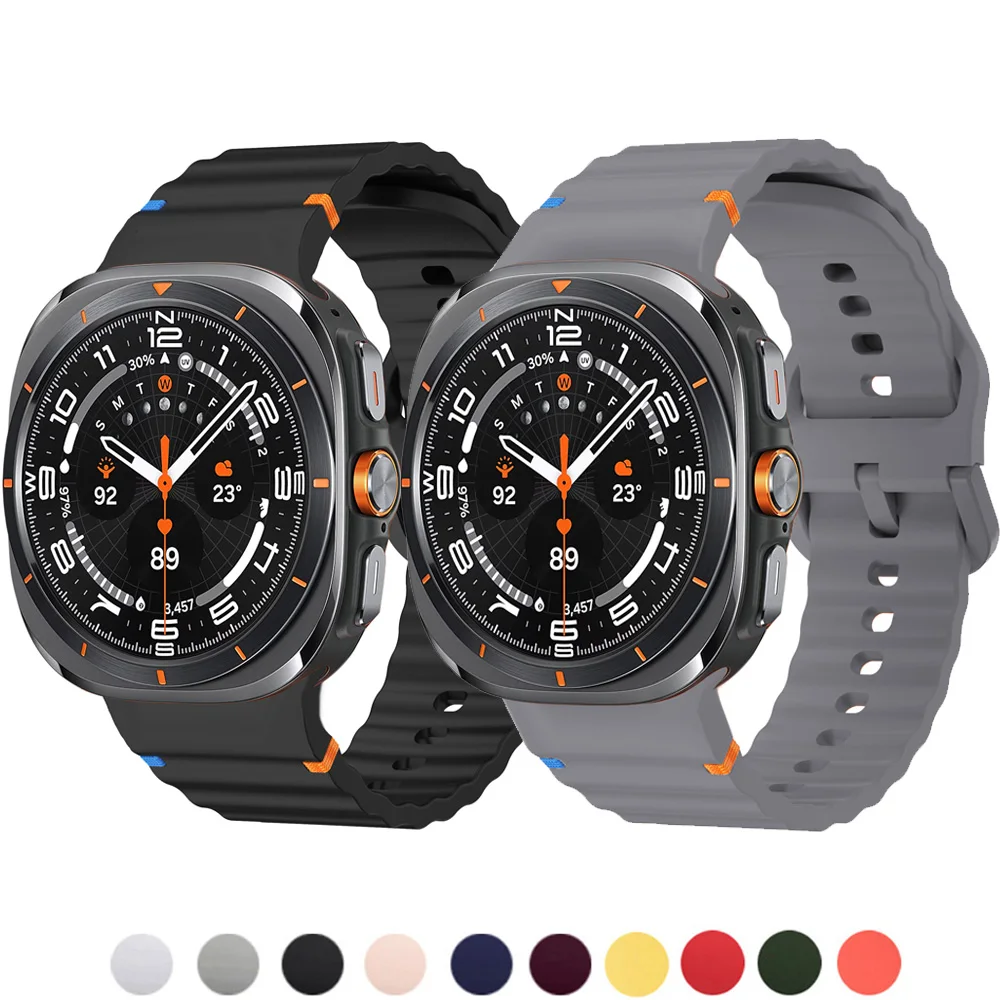 Samsung Smartwatch Ultra Accessories - Оригинальный силиконовый ремешок для Samsung Galaxy