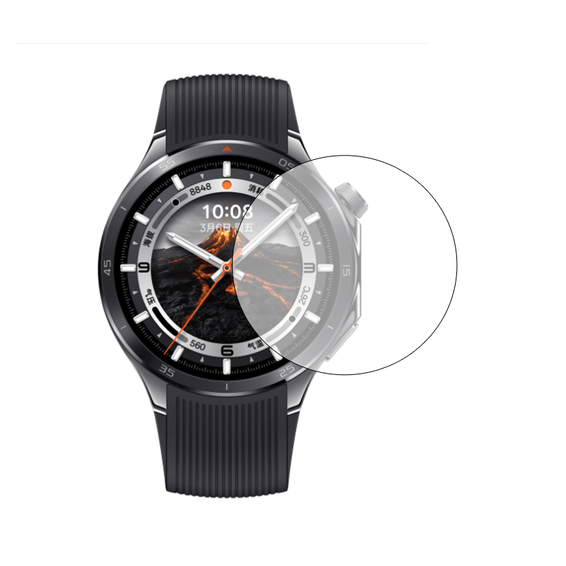 Smartwatch X2 - Прозрачная защитная пленка из жесткого стекла