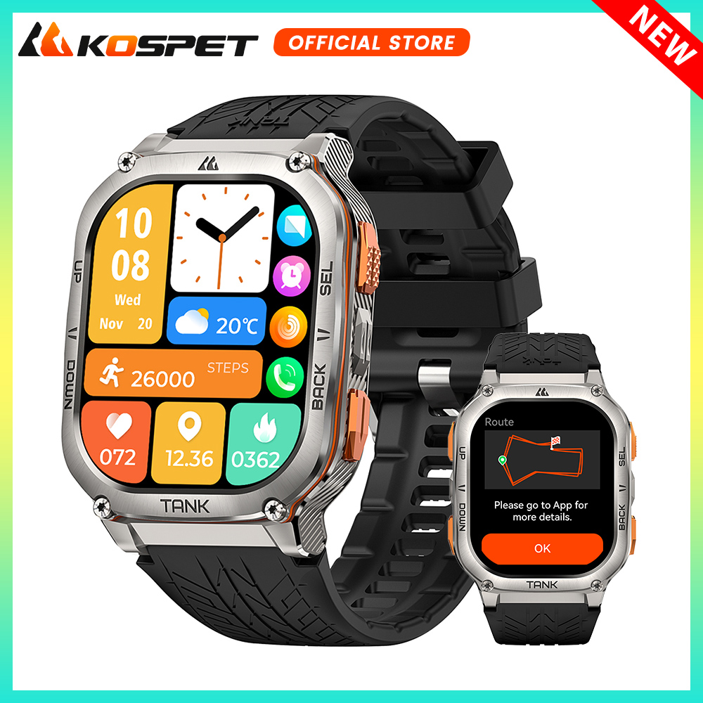 Smartwatch X2 - KOSPET TANK M3 Ultra GPS Смарт-часы