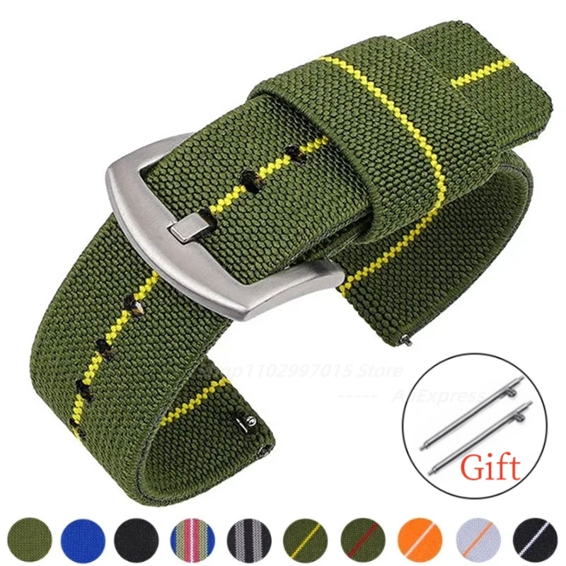 Nylon Nato Strap - Нейлоновый ремешок для часов 18 мм,