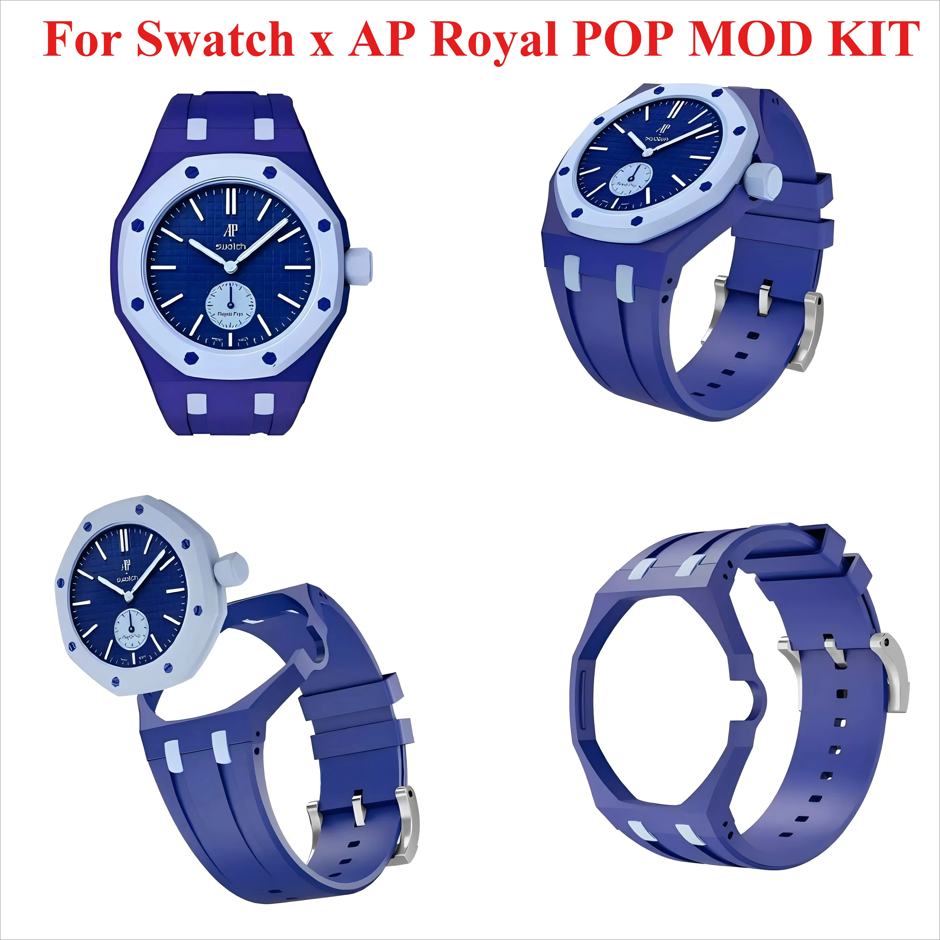 Smartwatch Case - Новейший силиконовый ремешок Swatch x AP