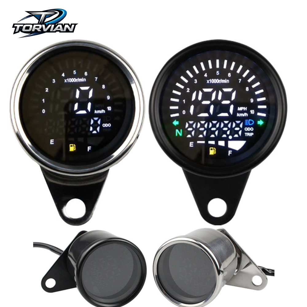 Smartwatch Universal - Универсальный цифровой спидометр Torvian для мотоцикла,
