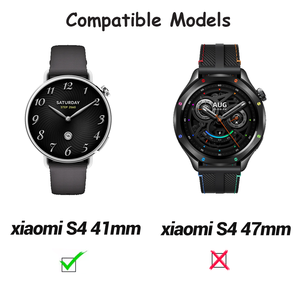 Плетеный ремешок с магнитной п – обзор и цена Xiaomi Smartwatch S4 Accessories