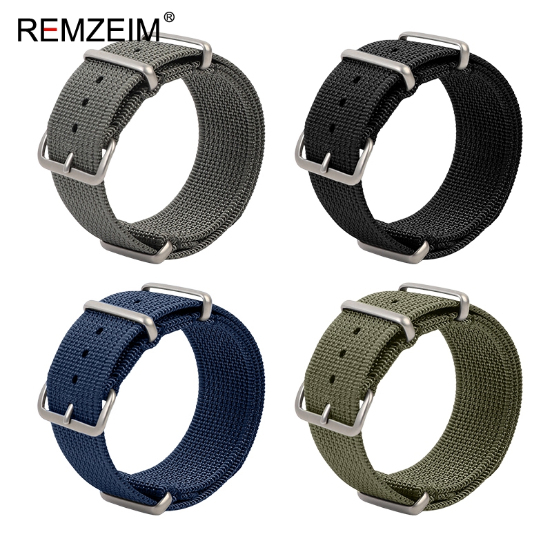 Новый ребристый нейлоновый рем – обзор и цена Nylon Nato Strap