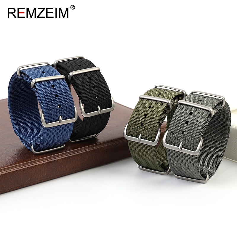 Новый ребристый нейлоновый рем – обзор и цена Nylon Nato Strap