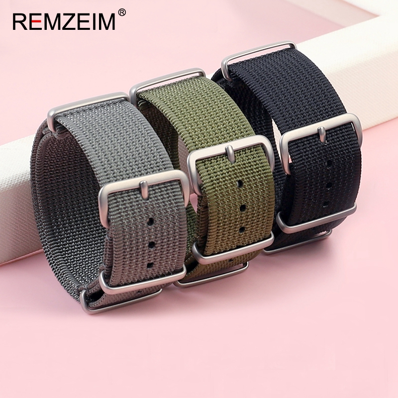 Новый ребристый нейлоновый рем – обзор и цена Nylon Nato Strap