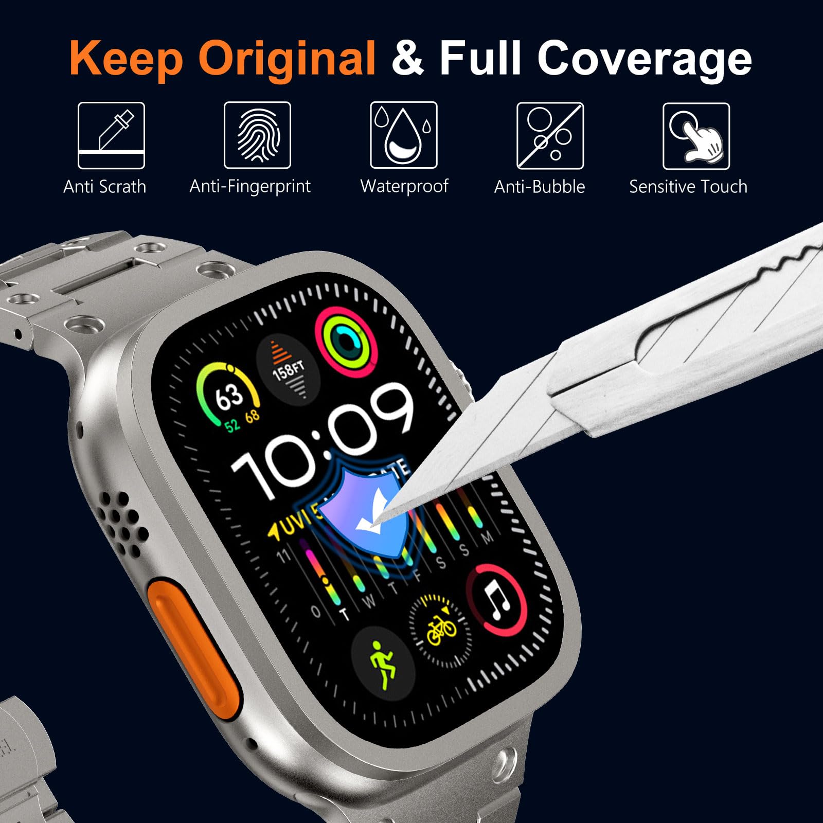 Закаленное стекло для Apple Wa – обзор и цена Apple Smartwatch Accessories
