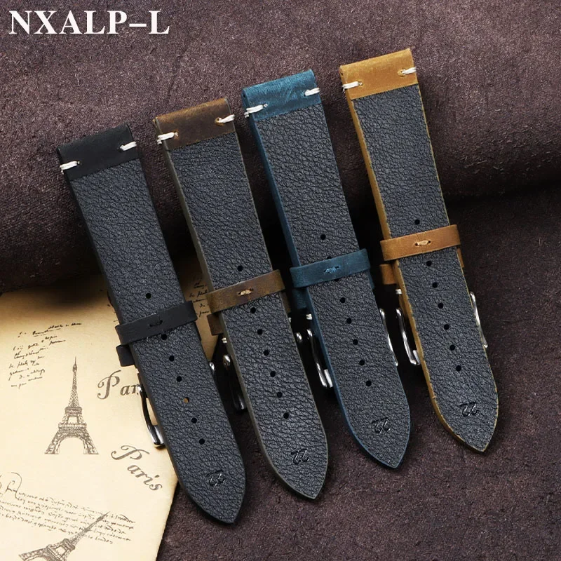 Винтажный кожаный ремешок для  – обзор и цена Nylon Nato Strap