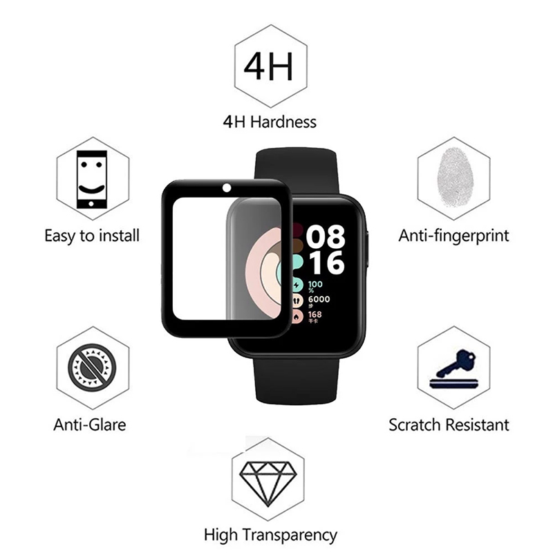 2 шт. закаленное стекло для Re – обзор и цена Xiaomi Smartwatch Accessories