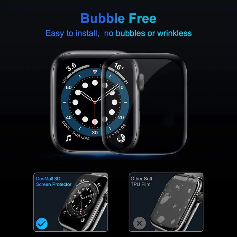 Мягкое стекло для Apple Watch  – обзор и цена Apple Smartwatch Accessories