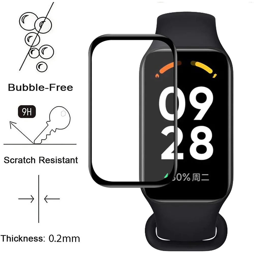 1-3 шт. 3D композитная пленка  – обзор и цена Xiaomi Smartwatch Accessories