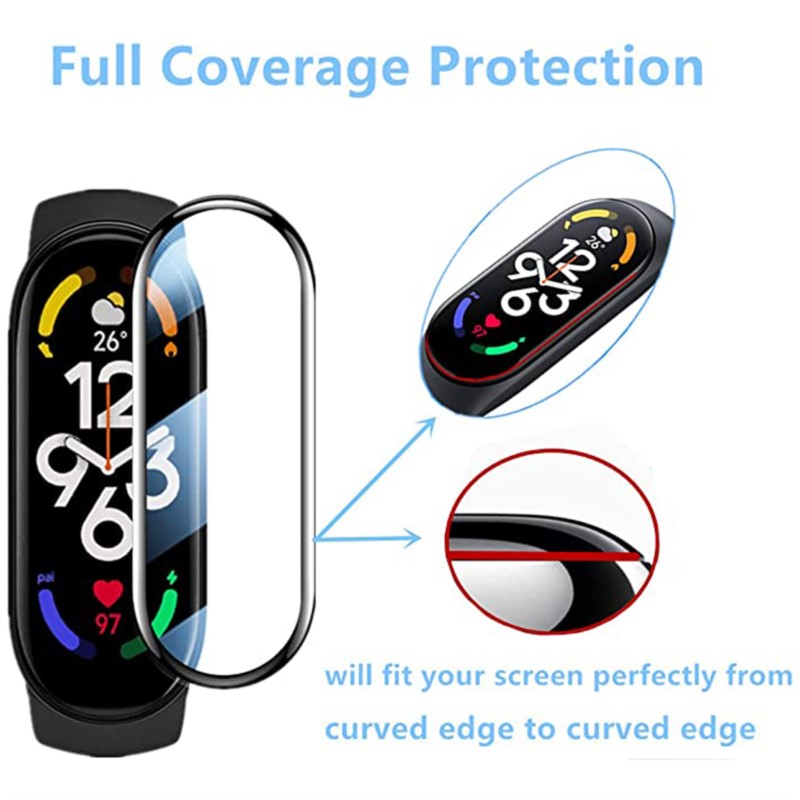 3D полноэкранная защита для Xi – обзор и цена Xiaomi Smartwatch Accessories