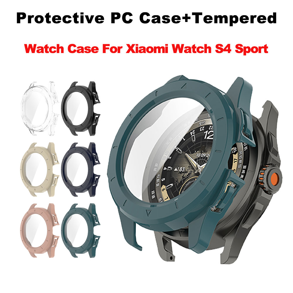 Закаленное стекло + чехол для  – обзор и цена Xiaomi Smartwatch S4 Accessories