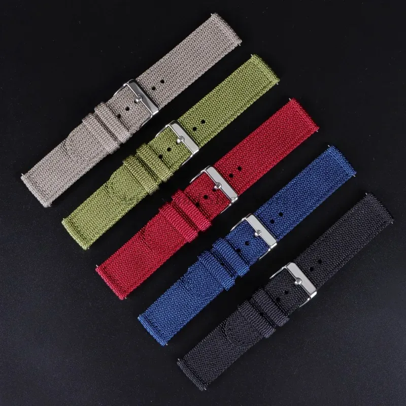 Нейлоновый холщовый ремешок 18 – обзор и цена Nylon Nato Strap