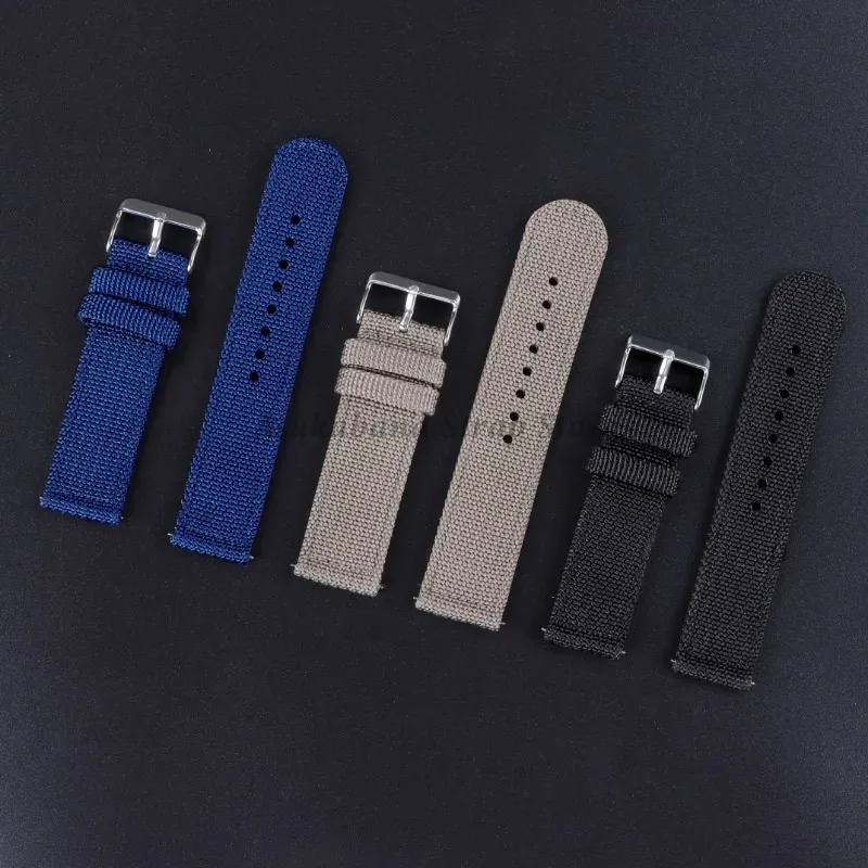 Нейлоновый холщовый ремешок 18 – обзор и цена Nylon Nato Strap