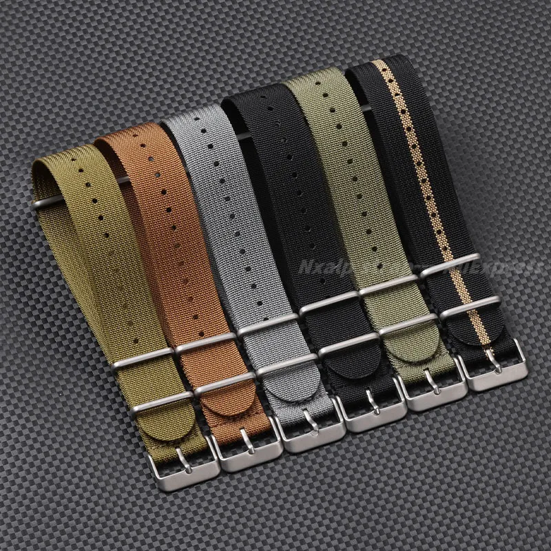 Ребристый нейлоновый ремешок д – обзор и цена Nylon Nato Strap