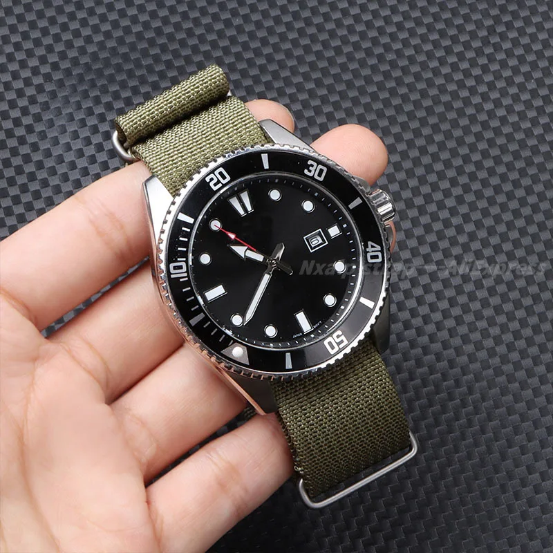 Ребристый нейлоновый ремешок д – обзор и цена Nylon Nato Strap