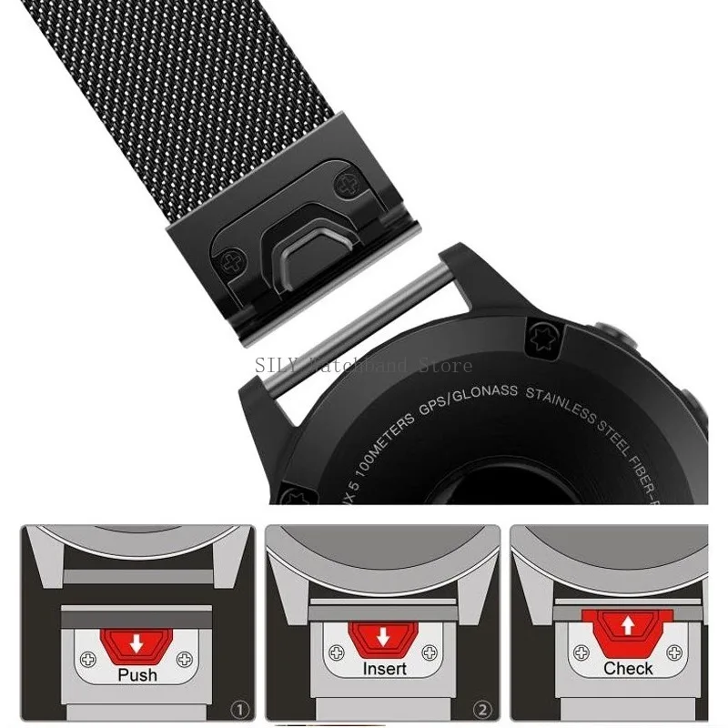 Быстросъемный металлический со – обзор и цена Watch Band Connector
