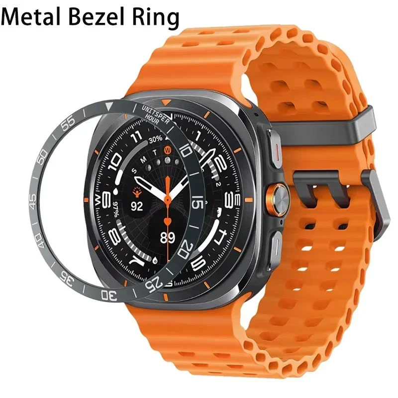 Металлический чехол с кольцом- – обзор и цена Samsung Smartwatch Ultra Accessories
