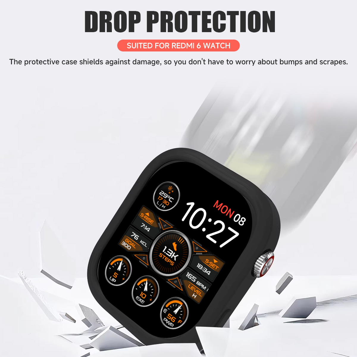 Силиконовый чехол-бампер для X – обзор и цена Xiaomi Smartwatch Accessories