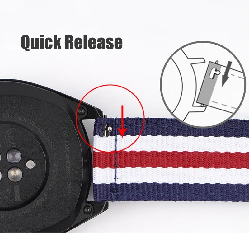 Тканый нейлоновый ремешок 20 м – обзор и цена Nylon Nato Strap
