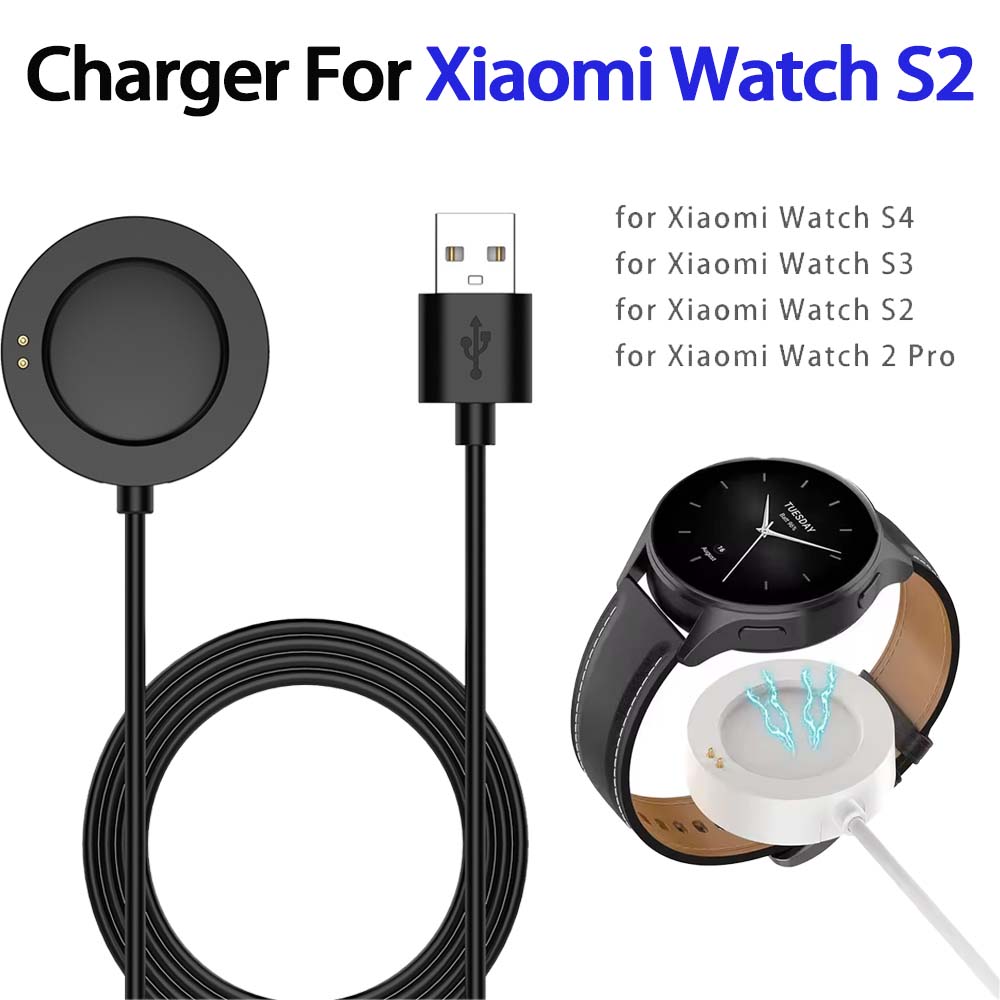 Магнитный USB-кабель для заряд – обзор и цена Xiaomi Smartwatch S4 Accessories