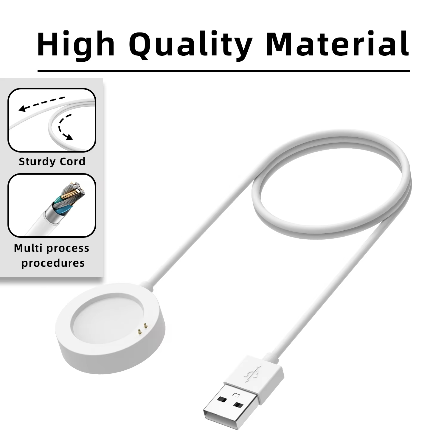 Магнитный USB-кабель для заряд – обзор и цена Xiaomi Smartwatch S4 Accessories