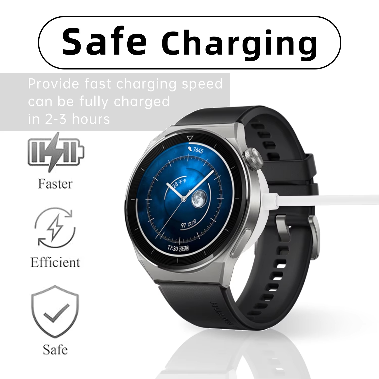 Магнитный USB-кабель для заряд – обзор и цена Xiaomi Smartwatch S4 Accessories