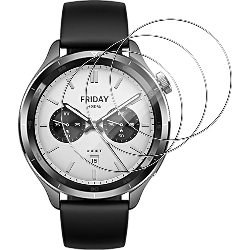 3 шт. пленки из закаленного ст – обзор и цена Xiaomi Smartwatch S4 Accessories
