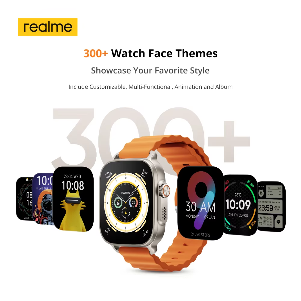Глобальная версия часы Realme  – обзор и цена Smartwatch X2