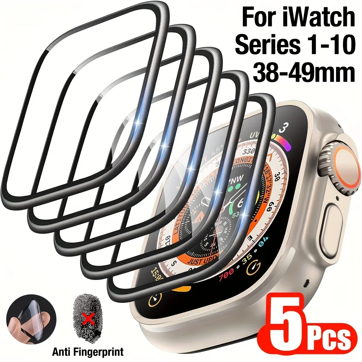 1-5 шт. пленка против царапин  – обзор и цена Apple Smartwatch Accessories
