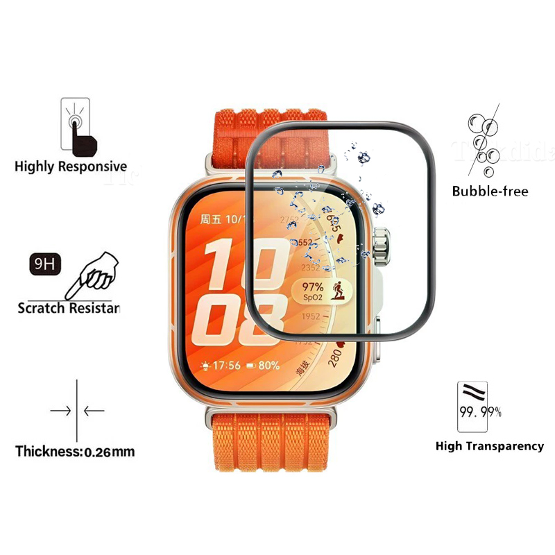 Мягкое закаленное стекло для H – обзор и цена Huawei Smartwatch Accessories