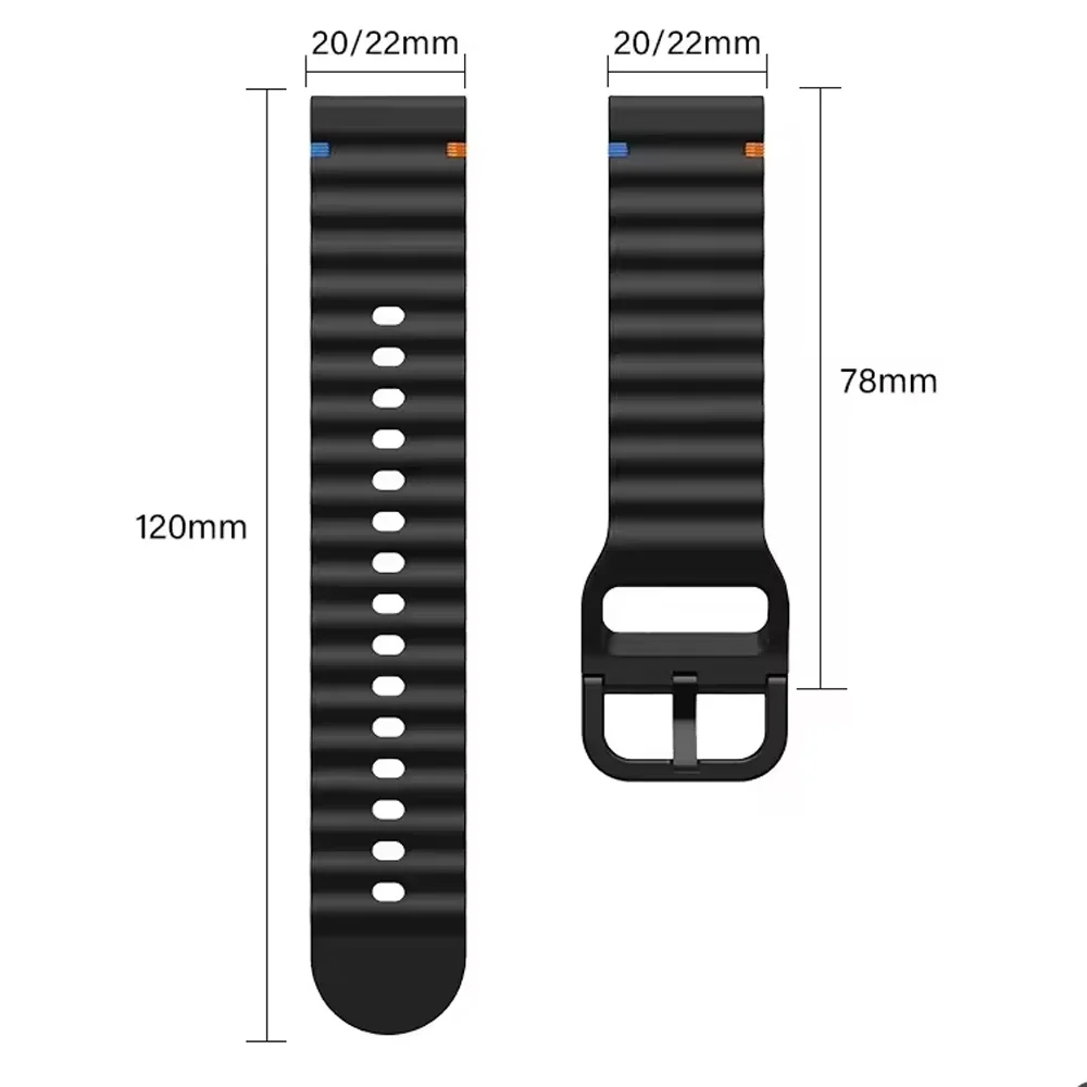 2 шт. волнистый ремешок для PO – обзор и цена Smartwatch X2