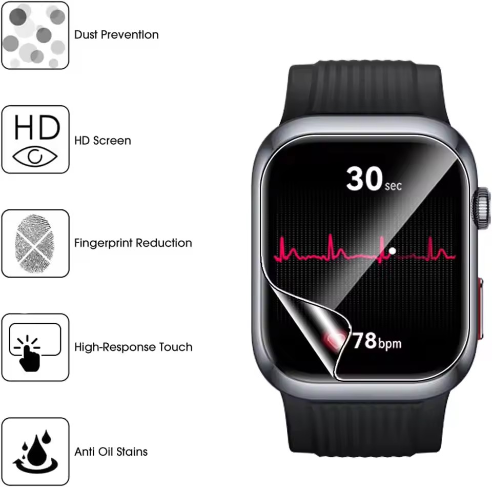 3 шт. гидрогелевые пленки из Т – обзор и цена Huawei Smartwatch Accessories